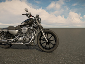 Harley Davidson Iron 883 3D Model