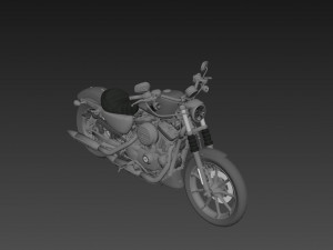 Harley Davidson Iron 883 3D Model