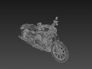 Harley Davidson Iron 883 3D Model