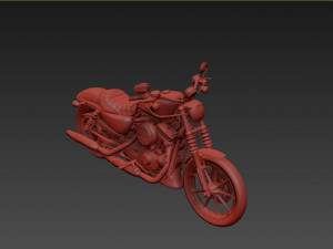Harley Davidson Iron 883 3D Model