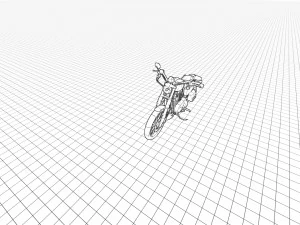 Harley Davidson Iron 883 3D Model