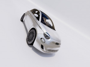 Fiat 500e 2021 Modelo 3D