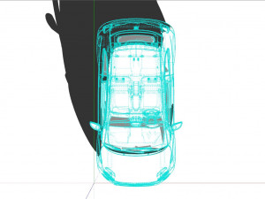 Fiat 500e 2021 3D Model