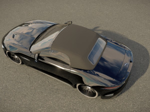 Jaguar F-Type Convertible R Model 3D