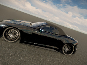 Jaguar F-Type Convertible R Model 3D