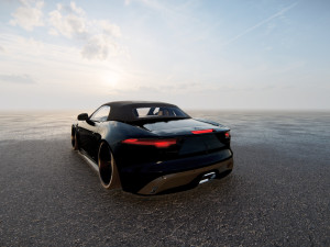 Jaguar F-Type Convertible R Model 3D