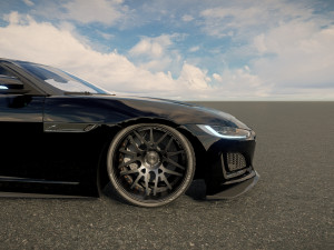 Jaguar F-Type Convertible R Model 3D