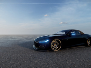 Jaguar F-Type Convertible R Model 3D