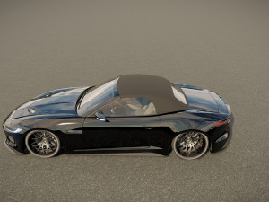 Jaguar F-Type Convertible R Model 3D