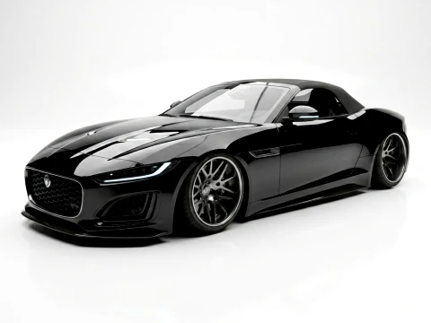 Jaguar F-Type Cabrio R 3D Modell
