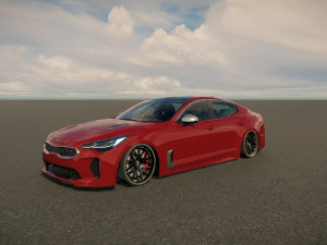 Kia Stinger GT 3D Model
