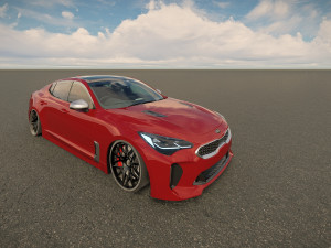 Kia Stinger GT 3D Model