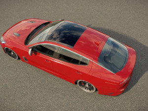 Kia Stinger GT 3D Model