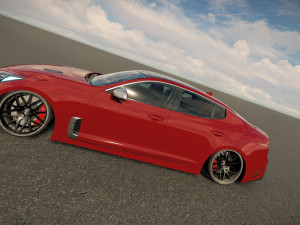 Kia Stinger GT 3D Model