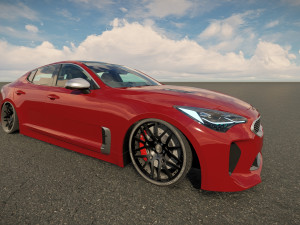 Kia Stinger GT 3D Model