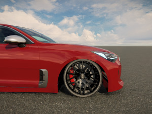 Kia Stinger GT 3D Model