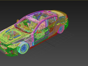 Kia Stinger GT 3D Model