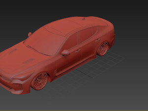 Kia Stinger GT 3D Model