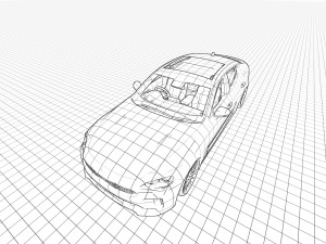 Kia Stinger GT 3D Model