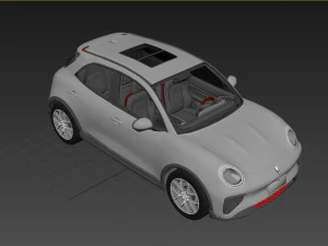 Gwm Ora GT 2023 3D Model