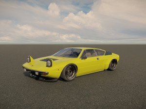 Lambo rghini urraco Model 3D