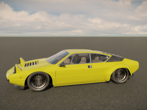 Lambo rghini urraco Model 3D