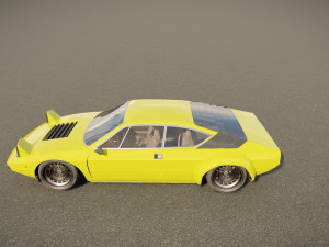 Lambo rghini urraco Model 3D