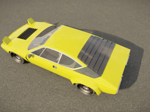 Lambo rghini urraco Model 3D
