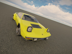 Lambo rghini urraco Model 3D