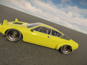 Lambo rghini urraco Model 3D