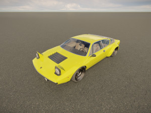 Lambo rghini urraco Model 3D
