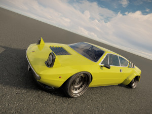 Lambo rghini urraco Model 3D