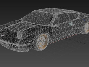 Lambo rghini urraco Model 3D