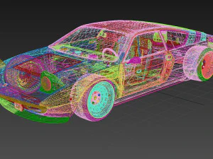 Lambo rghini urraco 3D Model