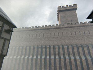 Old German Street 3D Model
