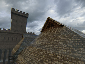 Old German Street 3D Model