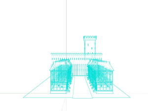 Old German Street 3D Model
