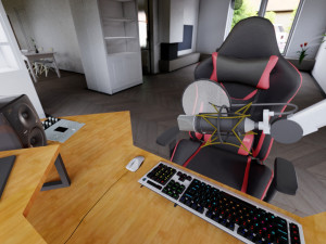 Influencer Desk Setup Modelo 3D