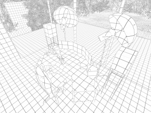 Influencer Desk Setup Modelo 3D