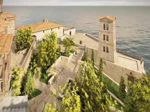 Island citadel Model 3D