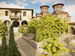Island citadel Model 3D