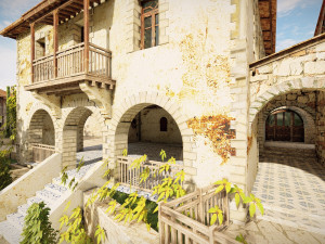 Island citadel Model 3D