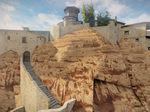 Island citadel Model 3D