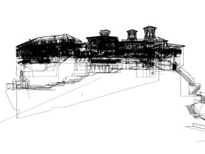 Island citadel Model 3D