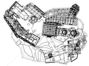 Island citadel 3D Model