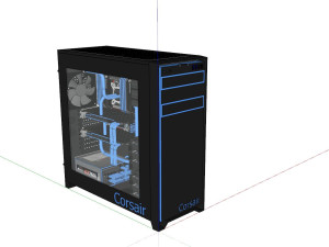 Corsair Desktop PC Modello 3D