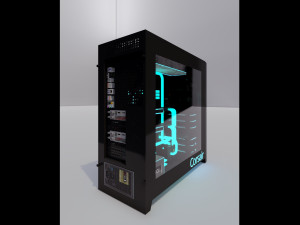 Corsair Desktop PC Modello 3D