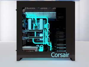 Corsair Desktop PC Modello 3D