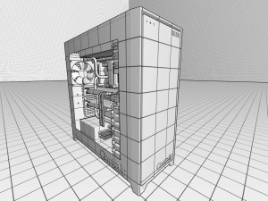 Corsair Desktop PC Modello 3D