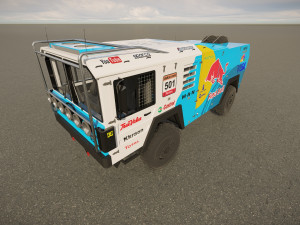 Mankat Dakar ReedBull Truck Model 3D